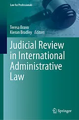Fester Einband Judicial Review in International Administrative Law von 