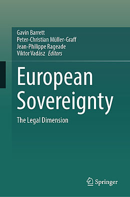 Livre Relié European Sovereignty de 