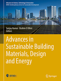 Livre Relié Advances in Sustainable Building Materials, Design and Energy Systems de 