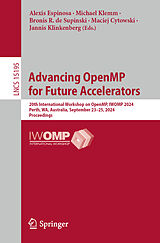 Couverture cartonnée Advancing OpenMP for Future Accelerators de 