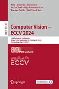 E-Book (pdf) Computer Vision - ECCV 2024 von 