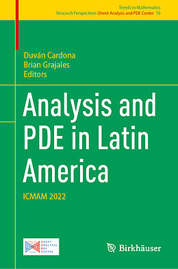 Livre Relié Analysis and PDE in Latin America de 