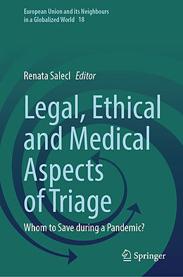 Livre Relié Legal, Ethical and Medical Aspects of Triage de 