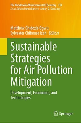 Livre Relié Sustainable Strategies for Air Pollution Mitigation de 