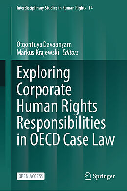 Livre Relié Exploring Corporate Human Rights Responsibilities in OECD Case Law de 