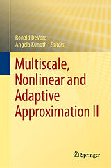 Livre Relié Multiscale, Nonlinear and Adaptive Approximation II de 