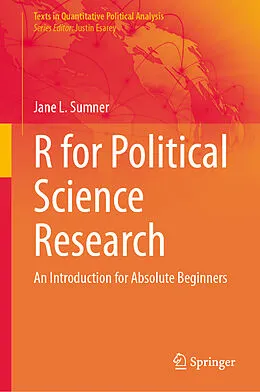 E-Book (pdf) R for Political Science Research von Jane L. Sumner
