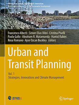 Livre Relié Urban and Transit Planning (Vol 1): Strategies, Innovations and Climate Management de 