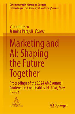 Livre Relié Marketing and AI: Shaping the Future Together de 