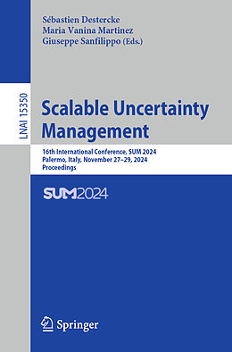 Couverture cartonnée Scalable Uncertainty Management de 