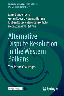 Livre Relié Alternative Dispute Resolution in the Western Balkans de 