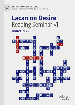 Couverture cartonnée Lacan on Desire de Bruce Fink