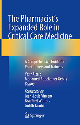 Livre Relié The Pharmacist's Expanded Role in Critical Care Medicine de 