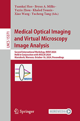 Kartonierter Einband Medical Optical Imaging and Virtual Microscopy Image Analysis von 