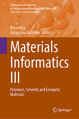 Livre Relié Materials Informatics III de 