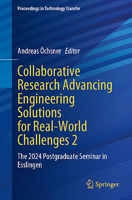 Couverture cartonnée Collaborative Research Advancing Engineering Solutions for Real-World Challenges 2 de 