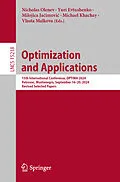 E-Book (pdf) Optimization and Applications von 