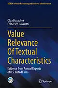 E-Book (pdf) Value Relevance Of Textual Characteristics von Olga Bogachek, Francesco Grossetti