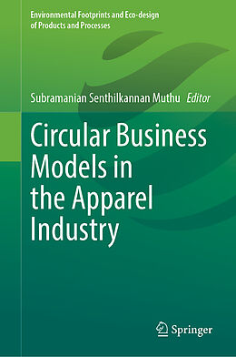 Livre Relié Circular Business Models in the Apparel Industry de 