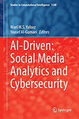 Livre Relié AI-Driven: Social Media Analytics and Cybersecurity de 