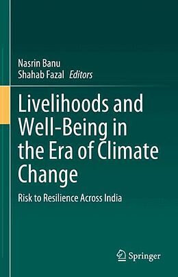 Livre Relié Livelihoods and Well-Being in the Era of Climate Change de 