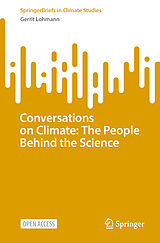 Couverture cartonnée Conversations on Climate: The People Behind the Science de Gerrit Lohmann