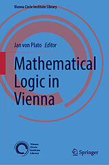 Livre Relié Mathematical Logic in Vienna de Kurt Gödel, Hans Hahn