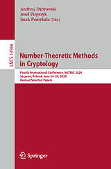 Couverture cartonnée Number-Theoretic Methods in Cryptology de 