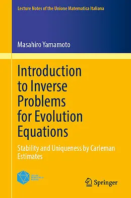 E-Book (pdf) Introduction to Inverse Problems for Evolution Equations von Masahiro Yamamoto