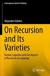 Kartonierter Einband On Recursion and Its Varieties von Alejandro Sobrino