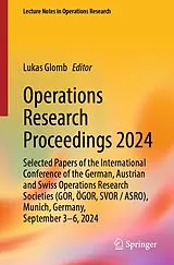 Kartonierter Einband Operations Research Proceedings 2024 von