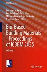 Fester Einband Bio-Based Building Materials - Proceedings of ICBBM 2025 von 