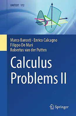 E-Book (pdf) Calculus Problems, II von Marco Baronti, Enrico Calcagno, Filippo De Mari