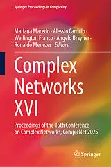 E-Book (pdf) Complex Networks XVI von 