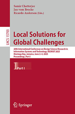 Kartonierter Einband Local Solutions for Global Challenges von 