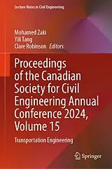 Fester Einband Proceedings of the Canadian Society for Civil Engineering Annual Conference 2024, Volume 15 von