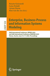 Kartonierter Einband Enterprise, Business-Process and Information Systems Modeling von 