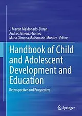 Fester Einband Handbook of Child and Adolescent Development and Education von