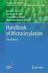 Fester Einband Handbook of Microcirculation von