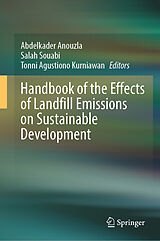 Fester Einband Handbook of the Effects of Landfill Emissions on Sustainable Development von 