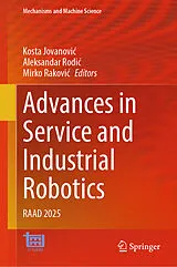 Fester Einband Advances in Service and Industrial Robotics von 