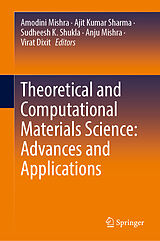 Fester Einband Theoretical and Computational Materials Science: Advances and Applications von 