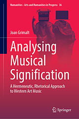 Fester Einband Analysing Musical Signification von Joan Grimalt