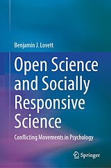 Fester Einband Open Science and Socially Responsive Science von Benjamin J. Lovett