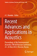 E-Book (pdf) Recent Advances and Applications in Acoustics von 