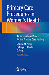 Kartonierter Einband Primary Care Procedures in Women's Health von 