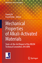 Fester Einband Mechanical Properties of Alkali-Activated Materials von 