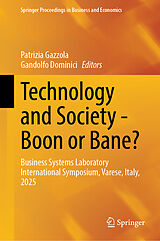 Fester Einband Technology and Society - Boon or Bane? von 
