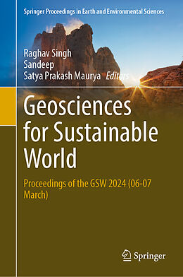 Fester Einband Geosciences for Sustainable World von 