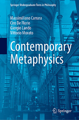 Fester Einband Contemporary Metaphysics von Massimiliano Carrara, Ciro De Florio, Giorgio Lando
